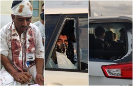 AAP, Arvind Kejriwal, Vijay Rupani, BJP, gujrat, Gujarat news, vijay rupani, aap party convoy, arvind kejriwal, aap, junagadh attack, attack on the aap convoy, आम आदमी पार्टी, जूनागढ़ हमला, India News in Hindi, Latest India News Updates, jansatta