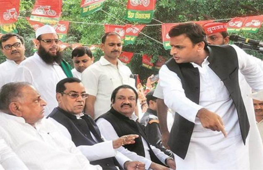 Akhilesh Yadav, Shivpal Yadav, Mulayam Singh Yadav