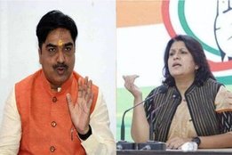 aajtak,BJP, Supriya Shrinet,Congress