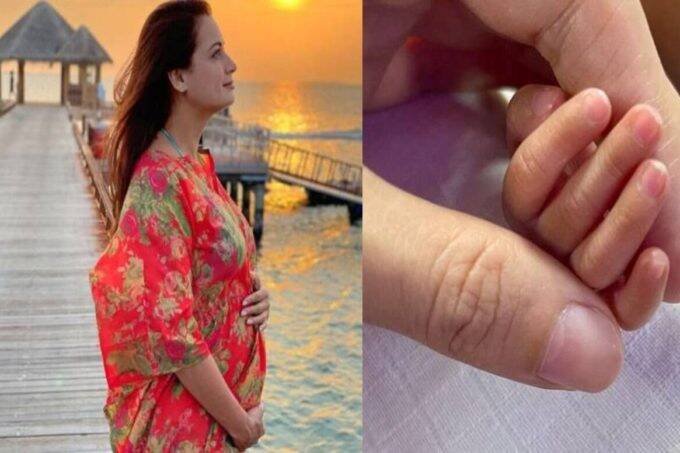 dia mirza, dia mirza son, dia mirza son name