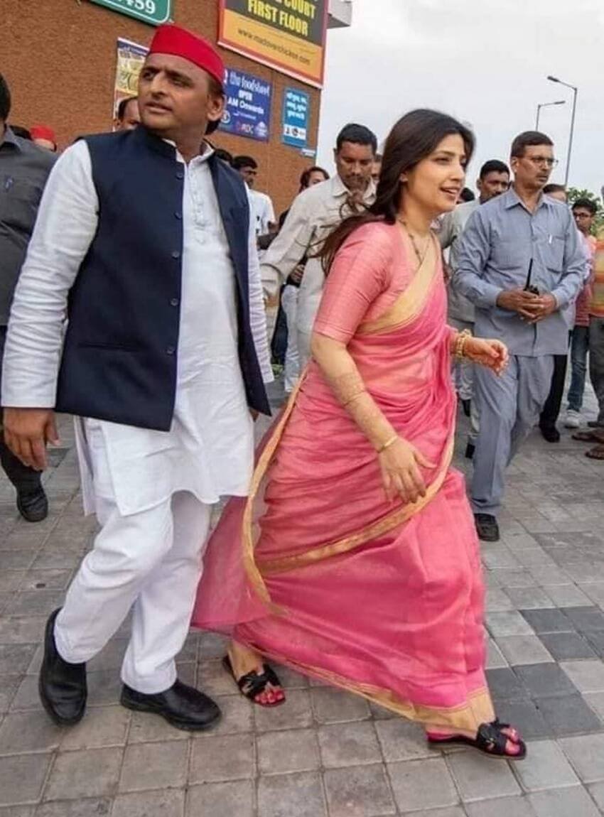 Dimple Yadav, Akhilesh Yadav SP, Mulayam Singh second wife