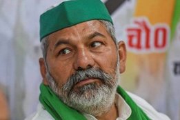farmer leader, rakesh tikait
