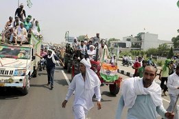 farmers protest, khalistan