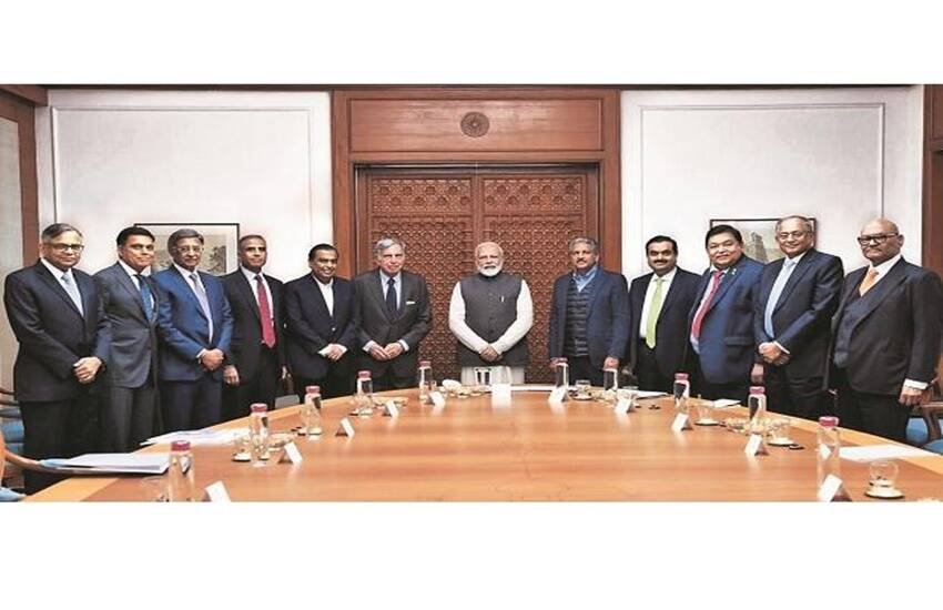 Mukesh Ambani, Anand Mahindra