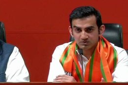 Gautam Gambhir, BJP MP, 1 year report card, trolled on social media