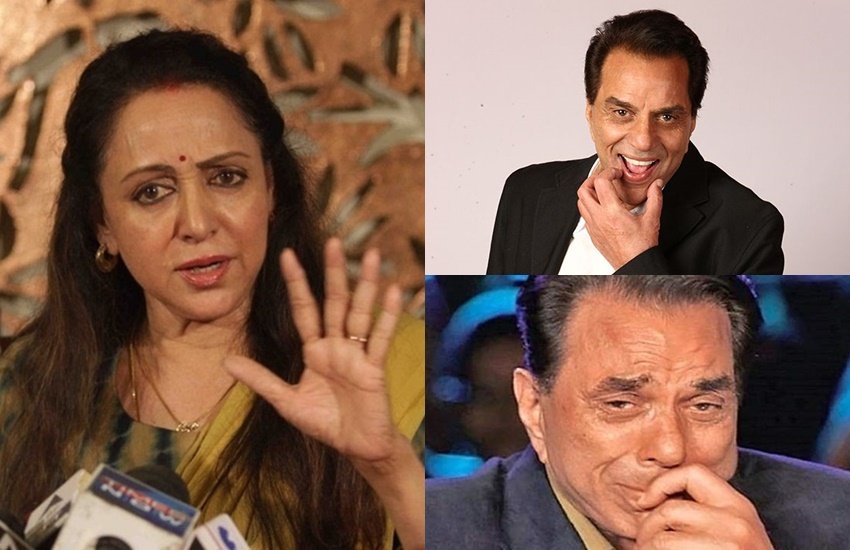 Sunny Deol father Dharmendra Hema Malini: सनी देओल के पिता और बॉलीवुड के सुपरस्टार रहे धर्मेंद्र ने दो शादियां की हैं। पहली पत्नी का नाम प्रकाश कौर है तो दूसरी पत्नी हेमा मालिनी हैं। पहली पत्नी को तलाक दिये बिना धर्मेंद्र ने हेमा से शादी रचाई थी। हेमा से शादी के बाद धर्मेंद्र का एक एक्ट्रेस संग अफेयर की चर्चा जोरों पर थी। तब हेमा मालिनी ने उस रिश्ते को कोई नाम मिलने से पहले ही तुड़वा दिया था।