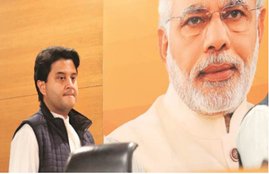 jyotiraditya scindia, anjana om kashyap, supriya shrinate