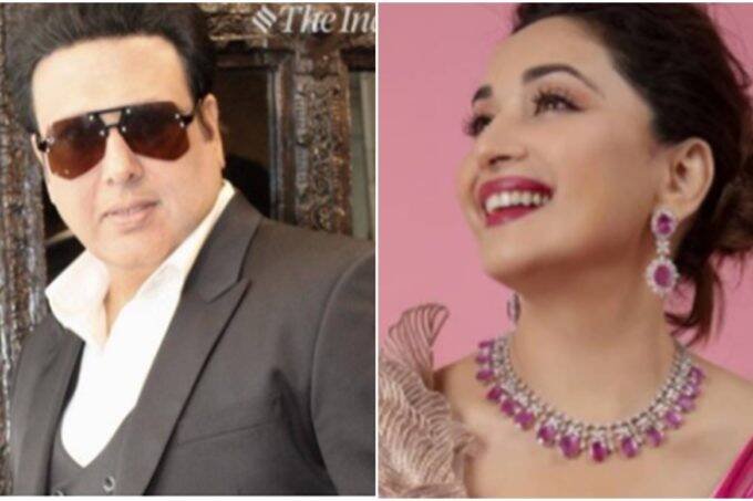 madhuri dixit, govinda, anil kapoor madhuri dixit, govinda, anil kapoor