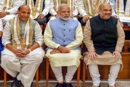 Rajnath Singh, Amit Shah
