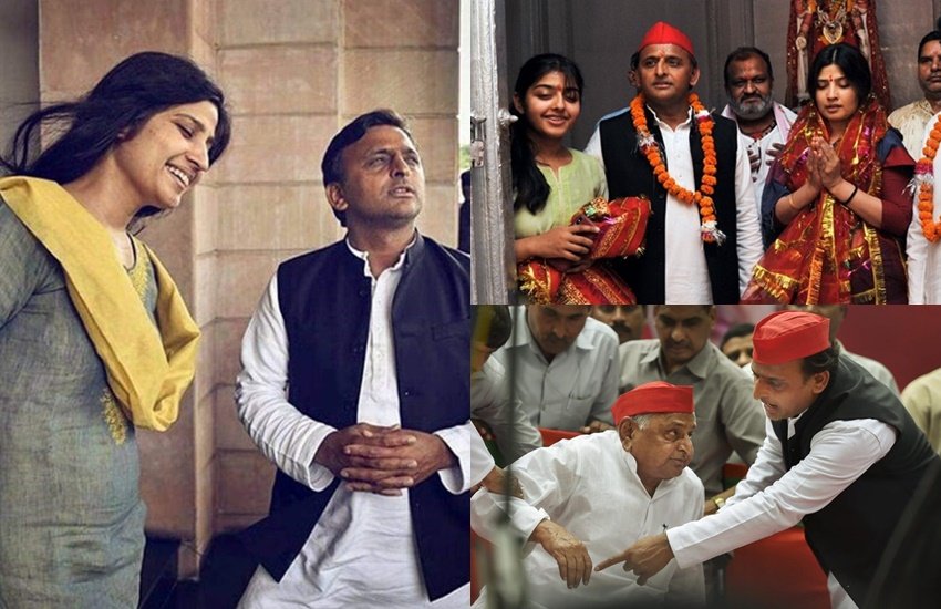 Dimple Yadav, Akhilesh Yadav SP, Mulayam Singh second wife