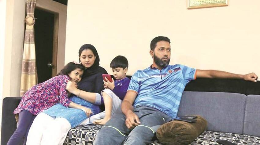 सलामी बल्लेबाज रहे वसीम जाफर के दो बच्चे हैं।