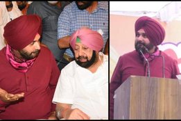 Navjot Singh Sidhu, Captain Amrinder