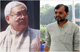 Nitish Kumar,Bihar politics,CM Nitish Kumar,madan sahni,Gyanendra singh gyanu,Madan Sahni Resign,Bihar Transfer Posting,BJP Minister Involves in Transfer Posting,MLA Gyanendra Singh Gyanu,Madan Sahni Announced Resign, jansatta