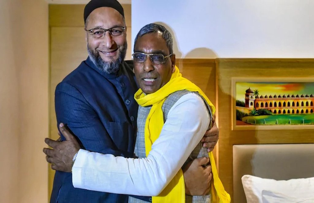 Asaduddin Owaisi, OP Rajbhar