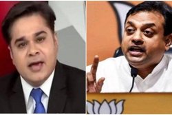 भीख मांगने वाला, गिड़गिड़ाने वाला काम आप करें भैया, हम भीख नहीं मांगते- अमिश देवगन पर भड़के संबित पात्रा, एंकर ने दिया ये&nbsp;जवाब