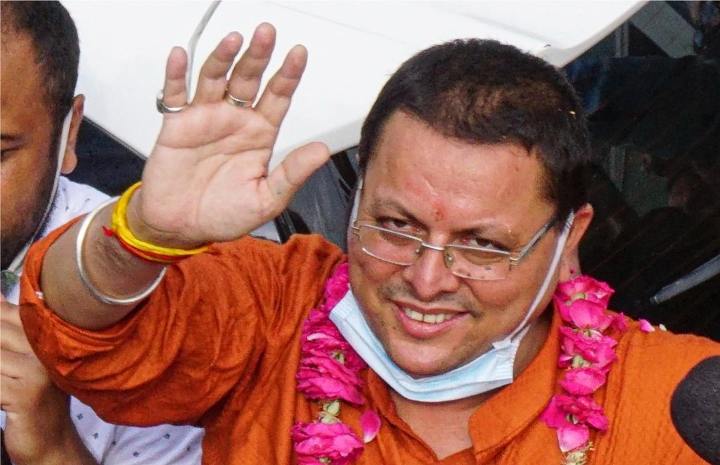 pushkar singh dhami, bjp, uttrakhand