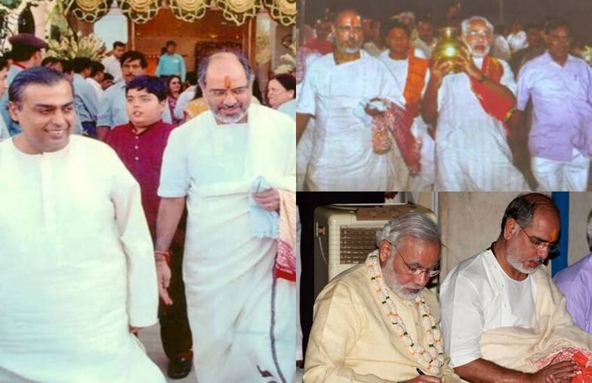 Mukesh Ambani : मुकेश अंबानी एशिया के सबसे अमीर शख्स हैं। आध्यात्म की तरफ भी रिलायंस (Reliance) चीफ का काफी झुकाव है। उनके आध्यात्मिक गुरु हैं रमेश भाई ओझा (Ramesh Bhai Ozha)। नीता अंबानी (Nita Ambani) के पति कोई भी नया काम शुरू करने से पहले अपने गुरु की सलाह जरूर लेते हैं। रमेश भाई ओझा चर्चित आध्यात्मिक गुरु हैं। देश के प्रधानमंत्री नरेंद्र मोदी (Narendra Modi) भी उनके 'भक्तों' में शुमार हैं।