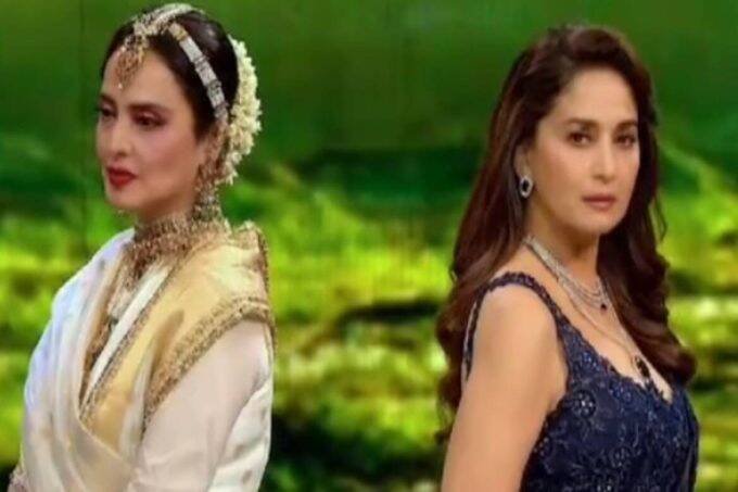 rekha, madhuri dixit