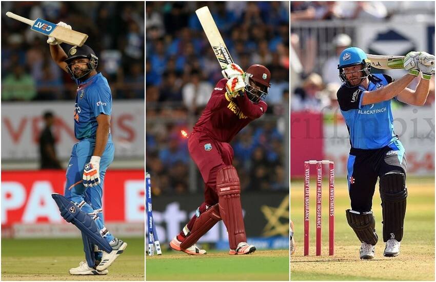 Rohit Sharma, Chris Gayle