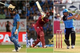 Rohit Sharma, Chris Gayle