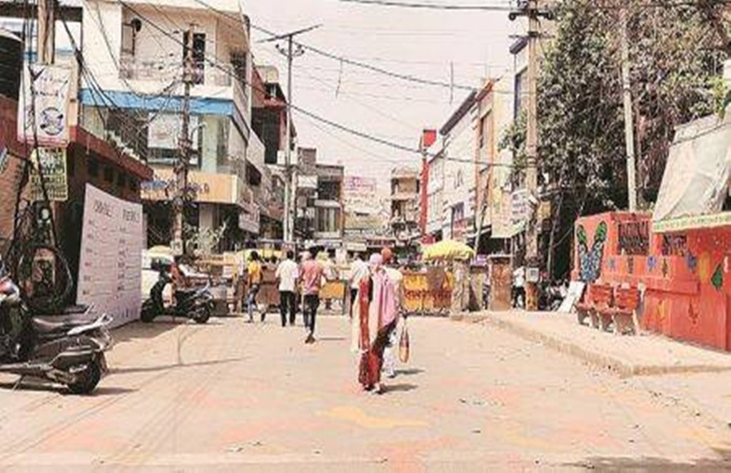 कोरोना को लेकर सदर बाजार फिर बंद। फाइल फोटो।