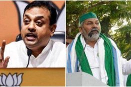 AAJTAK, ANJANA OM KASHYAP, RAKESH TIKAIT, SAMBIT PATRA, FARMER LAW