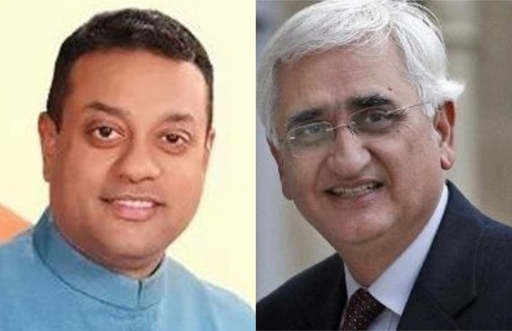 टीवी डिबेट के दौरान कांग्रेस नेता सलमान खुर्शीद ने माना कि उनकी पार्टी के अंदर अंतर्विरोध की स्थिति है। वहीं डिबेट में ही मौजूद रहे भाजपा प्रवक्ता संबित पात्रा ने कांग्रेस पार्टी की तुलना स्कूल में पढने वाले बच्चे से कर दी। (फोटो- ट्विटर/ sambitswaraj/ salman7khurshid) टीवी डिबेट के दौरान कांग्रेस नेता सलमान खुर्शीद ने माना कि उनकी पार्टी के अंदर अंतर्विरोध की स्थिति है। वहीं डिबेट में ही मौजूद रहे भाजपा प्रवक्ता संबित पात्रा ने कांग्रेस पार्टी की तुलना स्कूल में पढने वाले बच्चे से कर दी। (फोटो- ट्विटर/ sambitswaraj/ salman7khurshid)