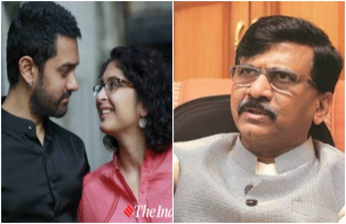 sanjay raut, aamir khan, devendra fadnavis