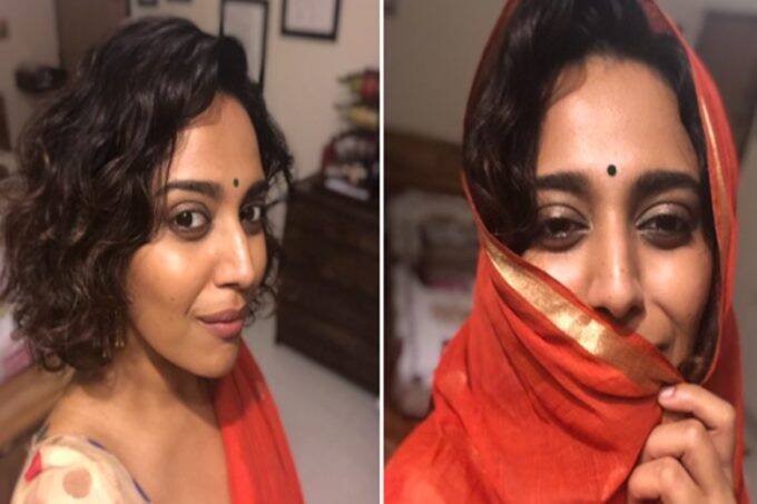 swara bhaskar, swara bhaskar twitter, swara bhaskar on saffron
