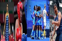 Tokyo Olympics 2021 India Olympic Medal Tally Table PV Sindhu Pooja Rani Kamalpreet Kaur Indian Women Hockey