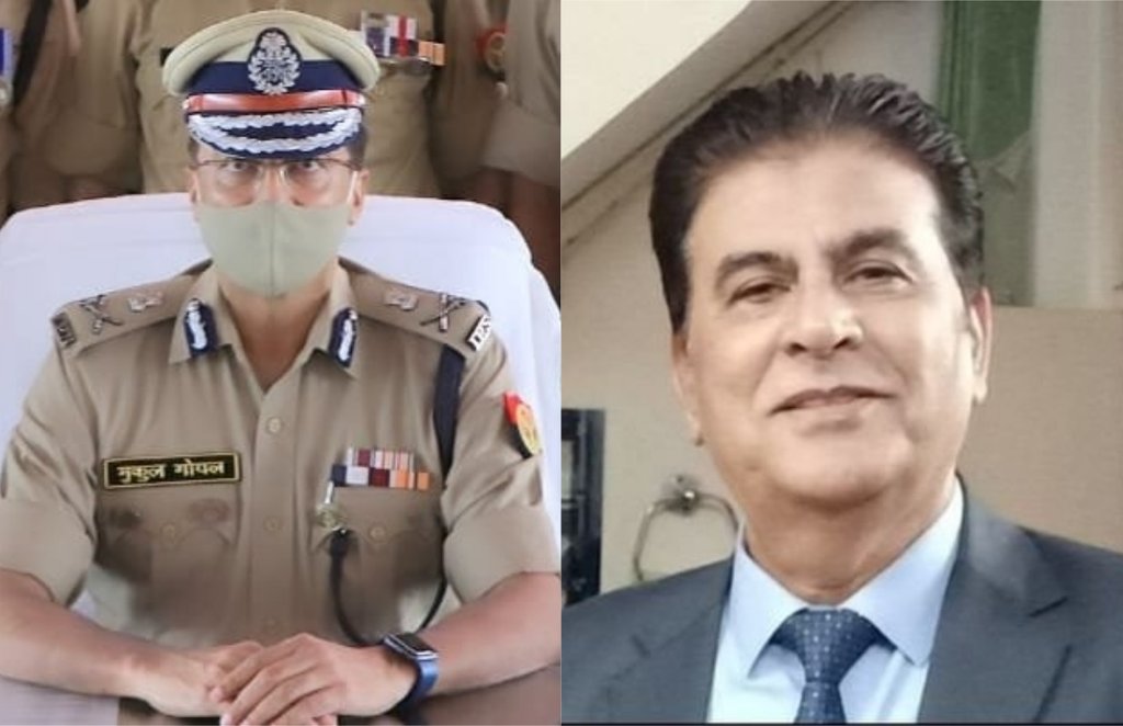 सेवानिवृत्त आईएएस अधिकारी सूर्य प्रताप सिंह ने मुकुल गोयल के डीजीपी बनने पर कहा कि यह देखना बेहद दिलचस्प होगा कि क्या उत्तरप्रदेश में फर्जी मुकदमों की परंपरा जारी रहेगी या पुलिसिया अंदाज बदलेगा। (फोटो: ट्विटर /Uppolice /suryapsingh_IAS ) सेवानिवृत्त आईएएस अधिकारी सूर्य प्रताप सिंह ने मुकुल गोयल के डीजीपी बनने पर कहा कि यह देखना बेहद दिलचस्प होगा कि क्या उत्तरप्रदेश में फर्जी मुकदमों की परंपरा जारी रहेगी या पुलिसिया अंदाज बदलेगा। (फोटो: ट्विटर /Uppolice /suryapsingh_IAS )