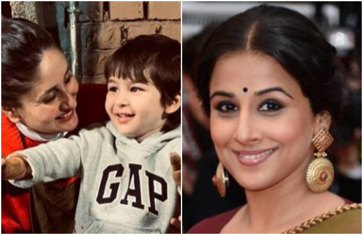 vidya balan, kareena kapoor, taimur vidya balan, kareena kapoor, taimur