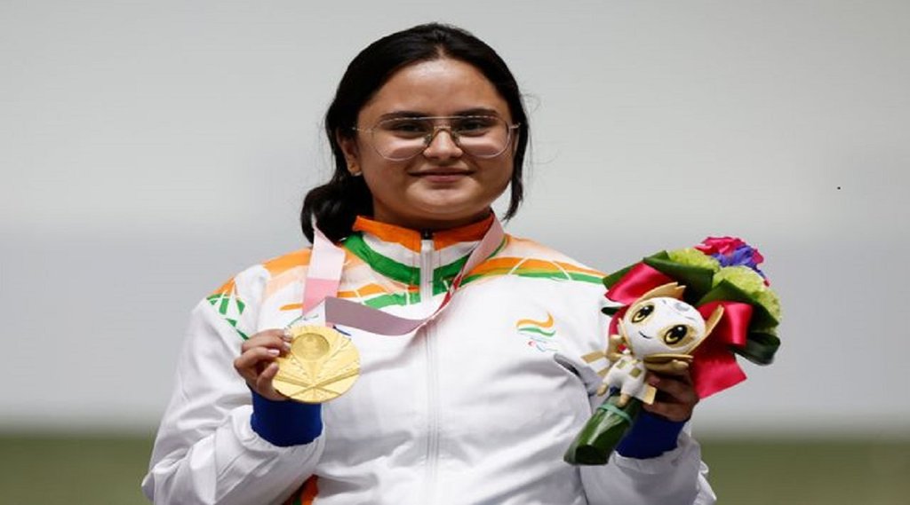 अवनि लेखरा ने जीता गोल्ड (Photo- REUTERS/Issei Kato)