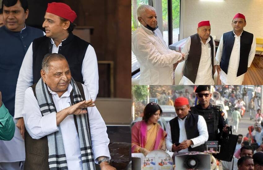Dimple Yadav, Akhilesh Yadav SP, Mulayam Singh second wife