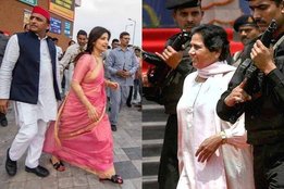 Dimple Yadav, Akhilesh Yadav SP, Mulayam Singh second wife