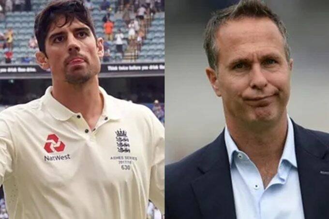 Alastair Cook Michael Vaughan India vs England Test series1