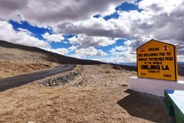 World’s highest motorable road