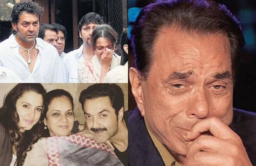 Dharmendra Bobby Deol Tanya: धर्मेंद्र के दो बेटे हैं जो किसी पहचान के मोहताज नहीं हैं। सनी देओल (Sunny Deol) ने पूजा से शादी की है। बॉबी देओल (Bobby Deol) की शादी मशहूर बिजनेसमैन देवेंद्र आहूजा की बेटी तान्या (Tanya Deol) से हुई है। बॉबी के ससुर अपनी पत्नी से बिना तलाक (Divorce) अलग हो गए थे। दरअसल धर्मेंद्र के छोटे समधी खुद से करीब 20 साल छोटी एयरहोस्टेस पर दिल हार बैठे थे जिसने उनकी शादीशुदा जिंदगी बर्बाद कर दी थी।