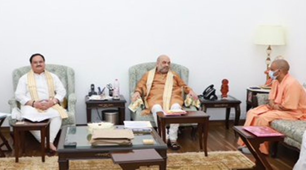 CM Yogi Amit Shah JP Nadda