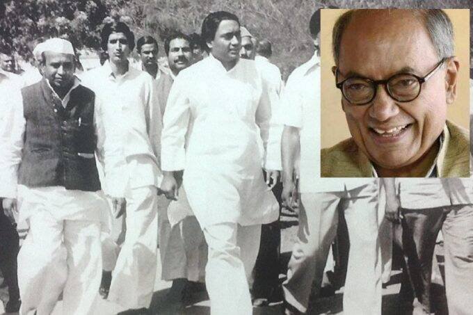 How Digvijay Singh elected CM of Madhya Pradesh