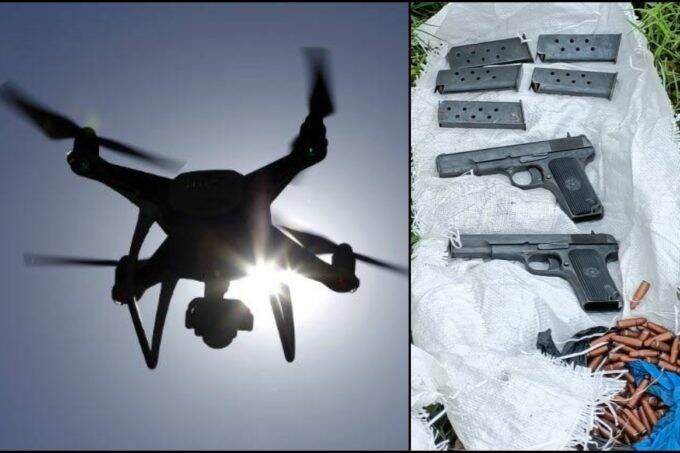 Jammu kashmir, Samba, Rajpura sector, Drone