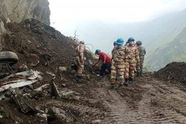 Himachal Pradesh,Kinnaur landslide