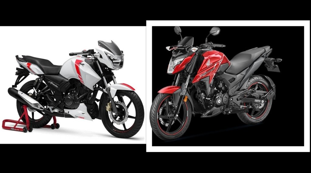 Honda X Blade vs TVS Apache RTR 160