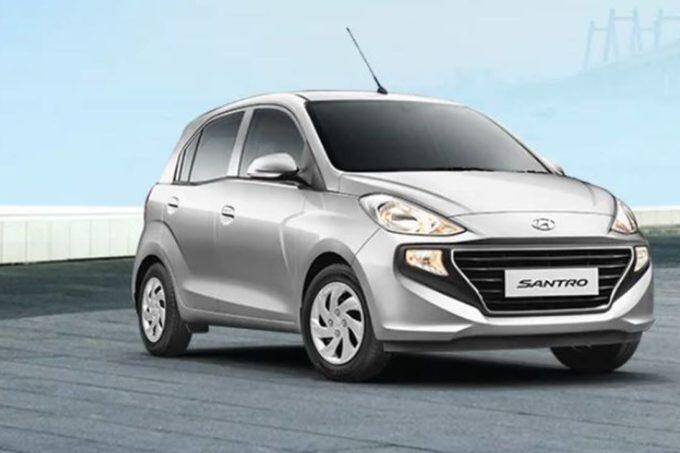 Hyundi Santro प्रति किलो सीएनजी पर 30 किलो मीटर तक का माइलेज देती है। फोटो: Hyundai Website