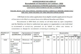 IDBI Bank Recruitment 2021, IDBI Bank Executive Recruitment 2021, idbibank.in recruitment 2021, idbi, idbi bank recruitment