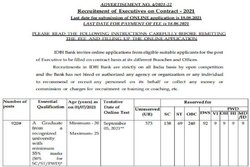 Bank Recruitment 2021: ग्रेजुएट उम्मीदवारों के लिए बैंक में 900 से ज्यादा पद खाली, 34 हजार तक मिलेगी सैलरी