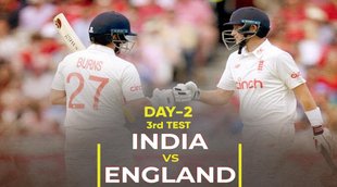 India vs England 3rd Test 2nd Day Live Cricket Score Online