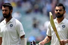 India vs England Virat Kohli Cheteshwar Pujara