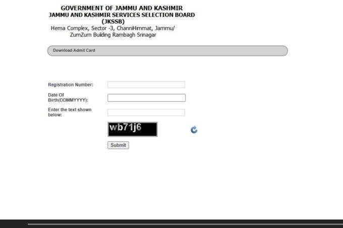 JKSSB Admit Card 2021, jkssb admit card download, jkssb exam date, jkssb.nic.in admit card, jkssb,