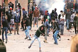 Jammu Kashmir stone pelters